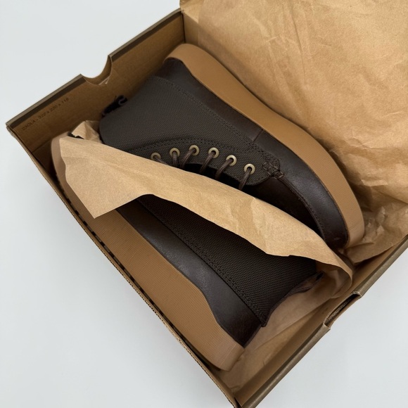 NWT Olukai Men's Molina Boot Dark Wood Brown Durable Sizes: 9, 11 - Picture 13 of 16